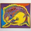 <p>CHICO DA SILVA Peixe e Passaro Tempera-Guache S/ Tela -Med 60x74 cm (Obra) -Assinada e Datada 1971 no CID -Com moldura em madeira. Ex-Cole&ccedil;&atilde;o do Acervo do Museu Internacional de Arte Naif do Brasil (MIAN). Chico da Silva&nbsp;Francisco Domingos da Silva (nasceu na regi&atilde;o do Alto Tejo, Acre, 1910 ou 1922/23 &ndash; Fortaleza, Cear&aacute;, 1985) foi um dos principais artistas sem treino art&iacute;stico do Brasil na segunda metade do s&eacute;culo XX.</p>