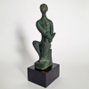 <p>BRUNO GIORGI S/T Escultura em Bronze -Med 32 cm Altura (total) e 26x10x7,5 cm (escultura) -Assinada na Escultura e na Plaqueta de Identifica&ccedil;&atilde;o assinada na base de granito.&nbsp;</p>