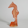 <p>PALATNIK CAVALO MARINHO Escultura-Arte Cin&eacute;tica -Med 20 x 9 cm -Assinada Pal -Escultura produzida em resina de poli&eacute;ster com filme laranja na sua parte interna. Excelente estado de conserva&ccedil;&atilde;o, sem lascados ou bicados.</p>