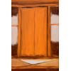 MARIA LEONTINA (1917-1984) VARAL, 1972 - Acrílica s/ telaAss. inf. direito e verso - Reproduzido no catálogo da ProArte Galeria em agosto de 2014. - 60 x 40 cm