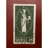 Selo de 12.06.1964, comemorativo de 800º aniversário do arcebispado de Uppsala. <br /><br /><br />Czeslaw Slania começou a trabalhar para os correios suecos em 1959 e continua desde então, mais de 40 anos de sua carreira, o Swedish Post emitiu mais de 450 de seus selos. 