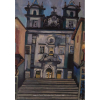 Jenner Augusto - Igreja de Santana - ost - 81x56cm - acid - 1956