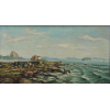 <p>Benedito Calixto - Marinha - (Copacabana) - Óleo sobre tela - 31 alt x 56 larg (cm) - acid - Obra acompanha certificado emitido pelo projeto Benedito Calixto ( Com targeta no verso) </p>