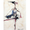<p>Aldemir Martins - Figura Feminina - Acrílica sobre tela - 22 alt x 16 larg (cm) - acid</p>