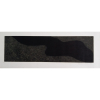 Tomie Ohtake, Abstrato Preto, gravura em metal, 35x99cm, P/A, 2008, sem moldura