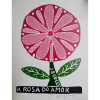 <p>J. Borges, A rosa do amor, Xilogravura, 33x14,5cm, sem moldura</p>