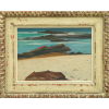<p>José Pancetti, Marinha - série Bahia óleo sobre tela, 45 x 63 cm, 1952</p>