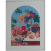 <p>Tarsila do Amaral - Natureza morta com frutas e flores, tinta sobre parede, 89 x 64,50 cm, 1927, reproduzido à pg. 261 do volume I do Catálogo Raisonée da artista</p>
