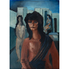 <p>Di Cavalcanti - Mulheres. Óleo sobre tela, 81x60 cm, 1976, A.C.I.E.</p>