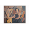 <p>Flexor, Samson. Retrato de Mulher. Óleo s/ tela, ass. dat. 1952 inf. dir. 81 x 100cm</p>