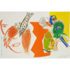 <p><em><strong>Marc Chagall</strong></em> - Xxe Circle état - 6-7. Litografia, 45,5x62 cm, 1966, A.C.I.D. a lápis. Sem moldura</p>