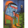 <p>Cranio - Internet. Acrílica e spray sobre tela, 200x150 cm, sem data, A.C.S.D.</p>