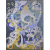 <p>Marli Takeda - Contemplação e desvios - série Escrita escondida. Acrílica e monotipia sobre tela, 120x90 cm, 2023, A.V. Sem moldura</p>