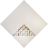 <p>Jo&atilde;o Carlos Galv&atilde;o - Estrutura no. 70. Madeira pintada, 127x127 cm, 1973, A.V.</p>