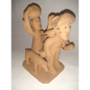 <p>Mestre Vitalino- Casal de retirantes- circa 1958- Terracota</p><br /><p>Oriundo de importante coleção do Rio de Janeiro.</p><br /><p>Braço colado.</p>