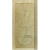 <p>Mira Schendel, Fio de ouro com letrinhas, s/papel, 40x16 cm,dec. 70.</p>