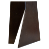 <p>Amilcar de Castro - Corte e dobra. Aço corten, 18x15x8, SD, A.B.  CERTIFICADO INSTITUTO</p>