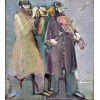 <p>Gershon Knispel - Músicos - Óleo sobre tela, 50x45 cm, 1970, A.C.I.D</p>