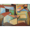 <p>Aldo Bonadei - Casario - 1970 - Óleo sobre tela - Assinado canto inferior direito - 71 x 100 cm.</p>