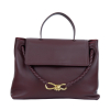 Bottega Veneta - Ciao Ciao Barolo - Alça de mão e alça de ombro regulável e removível - Couro - 25 x 34 x 14 cm. Excelente estado de conservação. Possui dusty bag. Certificado emitido pelo Entrupy.