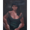 <p>Emiliano Di Cavalcanti (1897 - 1976) - Mulata - Óleo sobre tela - 81,5 x 65 cm - s.d - Assinado embaixo à direita. Etiqueta Paulo Darzé Galeria/BA e certicado da Almeida & Dale/SP.</p>