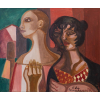<p>Emiliano Di Cavalcanti - Figuras femininas - 1974 - Óleo sobre tela - Assinado canto inferior direito - 55 x 75 cm.</p>