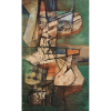 <p>Roberto Burle Marx (1909 - 1994) - Sem título - Panneaux - 155 x 95 cm - 1987 - assinado e datado embaixo à direita.</p>