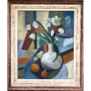 <p>Aldo Bonadei - Vaso de flor - Óleo sobre tela - Assinado canto inferior esquerdo - Medindo 74 x 60 cm.</p>