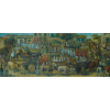 <p>Antônio Gomide - Dia festivo - Óleo sobre madeira - Assinado canto inferior direito - Déc. 1940 - Medindo 64 x 162 cm. Procedência: Galeria Pinakhotheke.</p>