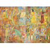 Floriano Teixeira - Sem título (Díptico) - 1955 - Óleo sobre madeira - Assinado canto inferior direito - 215 x 295 cm (215 x 143 cm e 215 x 152 cm).