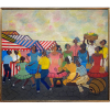 <p>HEITOR DOS PRAZERES, Feira livre - óleo sobre madeira - 53x62 cm - ass. canto inferior direito, dat. Rio 11-1960</p>