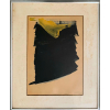 <p>MABE, Abstrato - técnica mista sobre cartão - 55x38 cm - Ass. Inf. dir., dat. 1961</p>