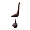 <p>BENTO DE SUMÉ, Pássaro - escultura em madeira - 75x20 cm - AssinInf. Assinada.</p>
