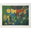 <p>BURLE MARX, Geom&eacute;trico - Serigrafia 6/120 - 70x80 cm - P&oacute;stuma - Ass. Impressa</p>