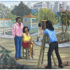 <p>VIDAL - Lambe Lambe - 2000 &oacute;leo sobre eucatex. 50 x 50 - Ass. inf. dir.</p>