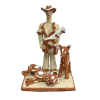 <p>NOEMISA BATISTA DOS SANTOS - Ca&ccedil;ador - escultura em argila. 24 x 16 11 - Assinada</p>
