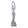 <p>BIA D&Oacute;RIA, Bailarina - escultura em m&aacute;rmore - 200 cm de Altura - Assinada na base</p>