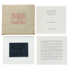 <p>MESTRE NOZA, Via Sacra - xilogravuras populares - &agrave;lbum completo contendo 15 xilogravuras - 22x22x2 cm - dat. 1969</p>