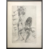 <p>Flavio de Carvalho, Figuras, 1971, Gravura P.A XIX / XX, 75x55, Acid</p>