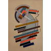 <p>Leopoldo Raimo - Composição - O.S.T. - 95x65 cm - a.c.i.d. - 1956</p>