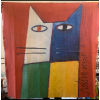 <p>Gustavo Rosa - Gato - Serigrafia s/ Lona - 130x120 - Tiragem 4/20 - Assinada</p>