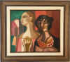 <p>Emiliano Di Cavalcanti - Mulatas - 1974 - &Oacute;leo Sobre Tela - 55x65</p>