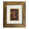 <p>Di Cavalcanti. Mulher. Nanquim sobre placa. Assinado cid. 22 x 30 cm (sem moldura) e 67 x 57 cm (com moldura).</p>