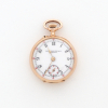 <p>Patek Philippe para Gondolo & Labouriau circa 1872 - Relógio de bolso. Caixa de face aberta de ouro rosa 18k. Cerca de 30mm de diâmetro. Movimento com corda e ajuste pela coroa (pin-set). Mostrador de porcelana. Caixa e mostrador assinados. Nº42614.</p>