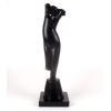 <p>VICTOR BRECHERET - TORSO FEMININO - Escultura de bronze com patina escura, sobre base de m&aacute;rmore. Acompanha certificado da Fam&iacute;lia . 71 cm alt, 16 x 14 cm.</p>