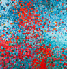 <p>Marysia Portinari - Red Star, Acr&iacute;lica s/ tela, 90 x 90 cm, ass. verso, dat. 2025</p>