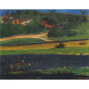 PANCETTI, José (1904 - 1958)<br>Paisagem com marinha <br>Óleo s/ tela <br>30 x 40 cm <br>ass. inf. direito <br>Reproduzido na capa do catálogo da TNT Arte em 2010