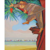 CÍCERO DIAS (1907 - 2003)<br>Sem título <br>Óleo s/ tela <br>73 x 60 cm <br>ass. inf. direito e verso