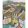 BONADEI, Aldo (1906 - 1974)<br />Paisagem<br />1970<br />óleo s/ tela<br />ass. inf. esquerdo<br />61,5 x 55 cm<br />Reproduzido no livro do artista por Jacob Klintowitz,<br />editora Raízes, pag. 104.<br />