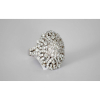 Anel 134 Diamantes3.58ct . Ouro Branco 18K